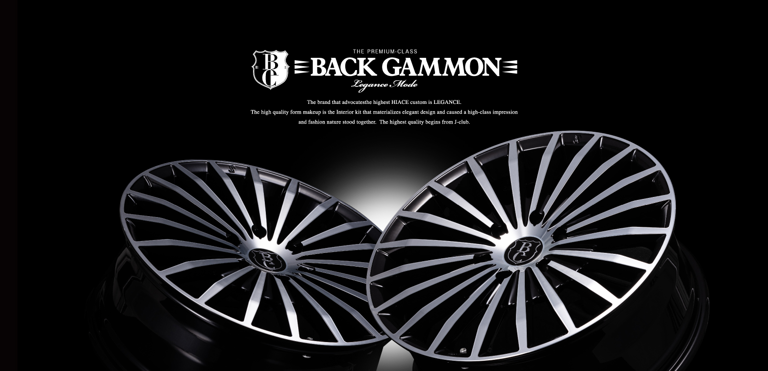 LEGANCE BACK GAMMON (BG-4) -Produce by J-CLUB-